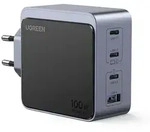 UGREEN Nexode X565 100W 4-Port GaN Fast Charger 3x USB-C 1x USB-