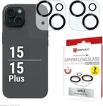 Displex 02113, DISPLEX CamGlass All-In-One iPhone 15/15 Plus