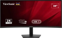 ViewSonic VA3420C (VS20506), ViewSonic VA3420C-Office Curved Monitor - UWQHD , 120Hz