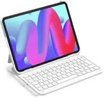 Inateck Superleichte Tastaturh&uuml;lle, wei&szlig; f&uuml;r iPad 11" 11 Gen (A16 2025), iPad 10,