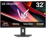 LG 32G600A-B Gaming Monitor QHD, 180Hz, 1ms