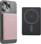 Intenso 7344023, Intenso Powerbank MW5000 Magnetic Wireless, Ros&eacute; Quick Charge -