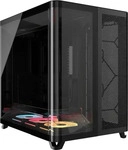 Corsair CC-9011320-WW, CORSAIR AIR 5400 LX-R RGB iCUE LINK schwarz | PC-Geh&auml;use
