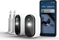 Arlo VMC2280-111EUS, Arlo Essential 3 HD Sicherheitskamera Wei&szlig; 2er Set 2MP