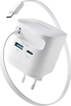 Intenso 7806522, Intenso Power Adapter W65ACIC GaN white Schnellladeger&auml;t mit 65 W