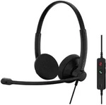 Epos IMPACT 100, Stereo-Headset, Kabelgebunden, USB-C+A Super-Wideband-Technologie,