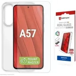 DISPLEX Panzerglas + Handyh&uuml;lle f&uuml;r Samsung Galaxy A57