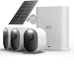 Arlo Ultra 3 Kamera Wei&szlig; 3er Set inkl. Smart Hub und Solarpanel 4K Aufl&ouml;sung,...