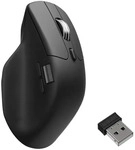 Keychron M6-SA23-DE, Keychron M6 8K Ultra Silent Wireless Mouse - Black