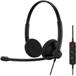 Epos IMPACT 100, Stereo-Headset, Kabelgebunden, USB-C+A Super-Wideband-Technologie,