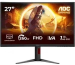 AOC C27G4Z2 27 Zoll - Curved Gaming Monitor Fast VA, FHD, 260 Hz, 1 ms GtG, 2x...