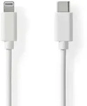 Nedis Lightning Kabel- USB 2.0 | Apple Lightning 8-Pin | USB-CTM Stecker | 480...