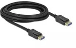 Delock DisplayPort Kabel 10K 60 Hz 54 Gbps Kunststoffgeh&auml;use 3 m