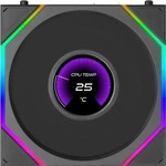 Lian Li G9F.12TLLCD1F1B.00, Lian Li UNI FAN TL120 LCD FLEX Wireless ARGB schwarz 