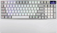 ASUS 90MP040H-BKDA30, ASUS ROG Strix Azoth 96 HE White Gaming Tastatur - kabellose