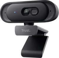 TRUST 26141, Trust Tomar 2K QHD Webcam, Schwarz