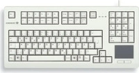 CHERRY G80-11900LUMDE-0, Cherry TouchBoard G80-11900, hellgrau Kompakte Tastatur mit