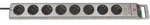 Brennenstuhl Sicherheits-Stedoleiste silber *DE* 8Fach SuperSolid, 2.5m H05VV-F3G1,5