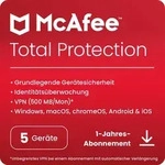 McAfee Total Protection [5 Ger&auml;te - 1 Jahr]