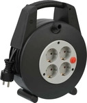 Brennenstuhl 1094200, Brennenstuhl Vario Line Kabelbox 4-fach / Mini-Kabeltrommel, 15