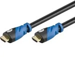 Goobay 0,5m Premium High Speed HDMI Kabel mit Ethernet, 4K (2160p), 18Gb/s,