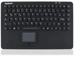 Keysonic KSK-5230 IN Kompakttatstatur, Kabelgebunden Silikonummantelung, Integriertes
