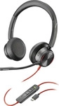 Poly Plantronics Blackwire 8225 Headset, Stereo, USB-C, Unified Communication