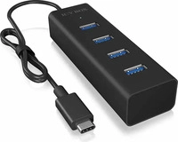 ICY BOX IB-HUB1409-C3, ICY BOX ICYBOX IB-HUB1409-C3 4 Port Hub mit USB Type-C