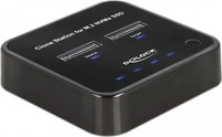 DeLOCK 64177, Delock M.2 Dockingstation f&uuml;r 2 x M.2 NVMe PCIe SSD mit Klon Funktion