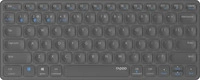 Rapoo R-13535, Rapoo Kabellose Multimodus Tastatur "E9600M", DE-Layout, grau