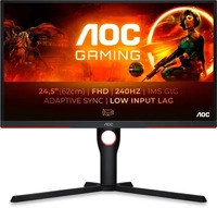 AOC 25G3ZM/BK, AOC 25G3ZM/BK Gaming Monitor - Adaptive Sync, 240 Hz