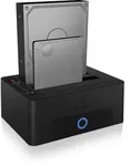 ICYBOX 2-fach Dockingstation/Klonstation f&uuml;r 2,5" oder 3,5" SATA Laufwerke