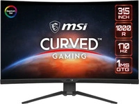 MSI 9S6-3DC64T-003, MSI MAG 325CQRFDE QD Gaming Monitor - Curved WQHD, 170Hz, 1ms