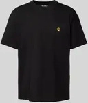 Carhartt WIP I026391-00F.XX, Carhartt WIP S/S Chase T-Shirt (schwarz / gold) - M Men