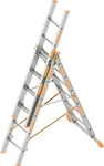 Layher 3-teilige Allzweckleiter TOPIC 1040 / 3x6 Sprossen - Art-Nr: 1040006