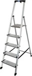 KRAUSE Stufen-Stehleiter Sepuro / 5 XXL-Stufen - Art-Nr: 127235