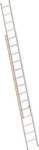 Layher Schiebeleiter TOPIC 1035 / 2x14 Sprossen mit Traverse - Art-Nr: 1035014