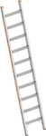 Layher Stufen-Anlegeleiter TOPIC 1042 / 12 Stufen mit Traverse / gem&auml;&szlig; TRBS 2121-2