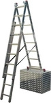 KRAUSE CORDA 3x10 Sprossen + Treppenfunktion - Vielzweckleiter AH 7,00 m | Neue...