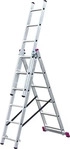 KRAUSE CORDA 3x6 Sprossen Vielzweckleiter AH 4,85 m | Neue Norm - Art-Nr: 30368