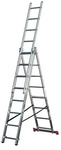 KRAUSE CORDA 3x8 Sprossen Vielzweckleiter AH 5,40 m | Neue Norm - Art-Nr: 30382