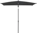 doppler Mittelmastschirm ACTIVE 200 x 120 Green Edition, Stahl Anthrazit / Polyester