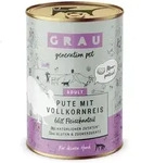 grau Hund 400 Gramm Hundenassfutter Sparpaket 12 x 400 Gramm Pute mit...