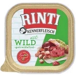 RINTI Kennerfleisch 300 Gramm Hundenassfutter 9 x 300 Gramm Wild