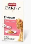 animonda 6x15g Creamy Ad Lachs+Taur Carny
