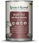 Venandi Animal Monoprotein 400g Katzennassfutter 6 x 400 Gramm Rind