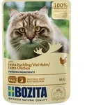Bozita H&auml;ppchen in So&szlig;e 85 Gramm Katzennassfutter Sparpaket 24 x 85 Gramm mit viel