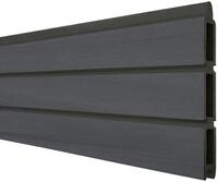 GroJa Solid Rhombus Steingrau co-extrudiert 180x180 cm Karton