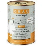 grau Hund 400 Gramm Hundenassfutter Sparpaket 12 x 400 Gramm Gefl&uuml;gel +...