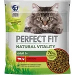 PERFECT FIT Natural Vitality Adult 1+ mit Rind und Huhn 650 Gramm Katzentrockenfutter PERFECT FIT Natural Vitality Adult 1+ mit Rind und Huhn 650 Gramm Katzentrockenfutter